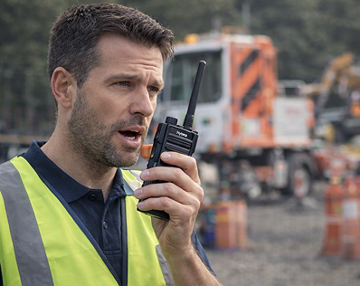 walkie talkie for critical operations