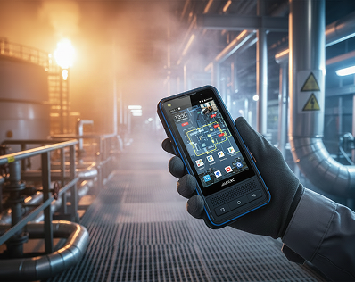 sp104ex smartphone for hazardous zones